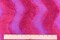 Hot Pink-Purple Wave Texture Polyester Faux Fur Knit Fabric By the Yard
